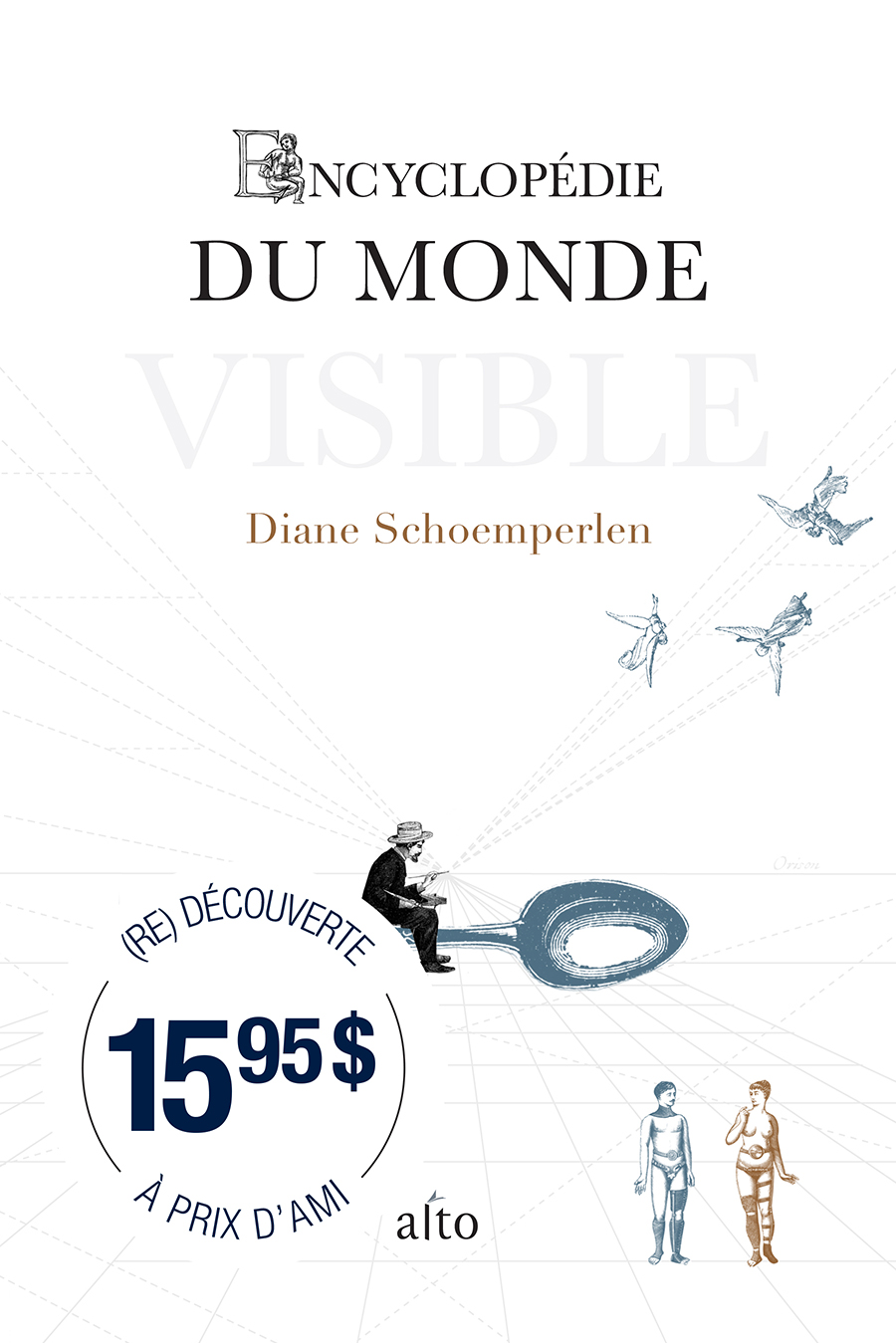 Couverture Encyclopédie du monde visible de Diane Schoemperlen