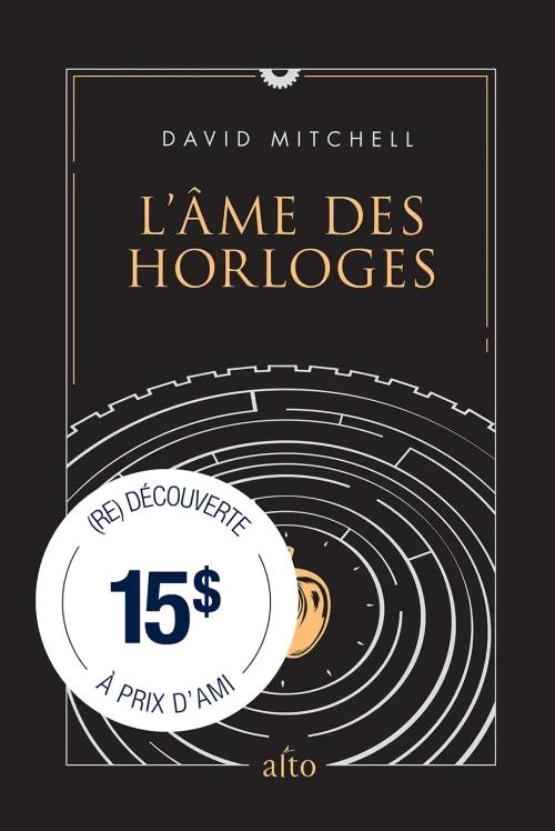 Couverture L'âme des horloges de David Mitchell