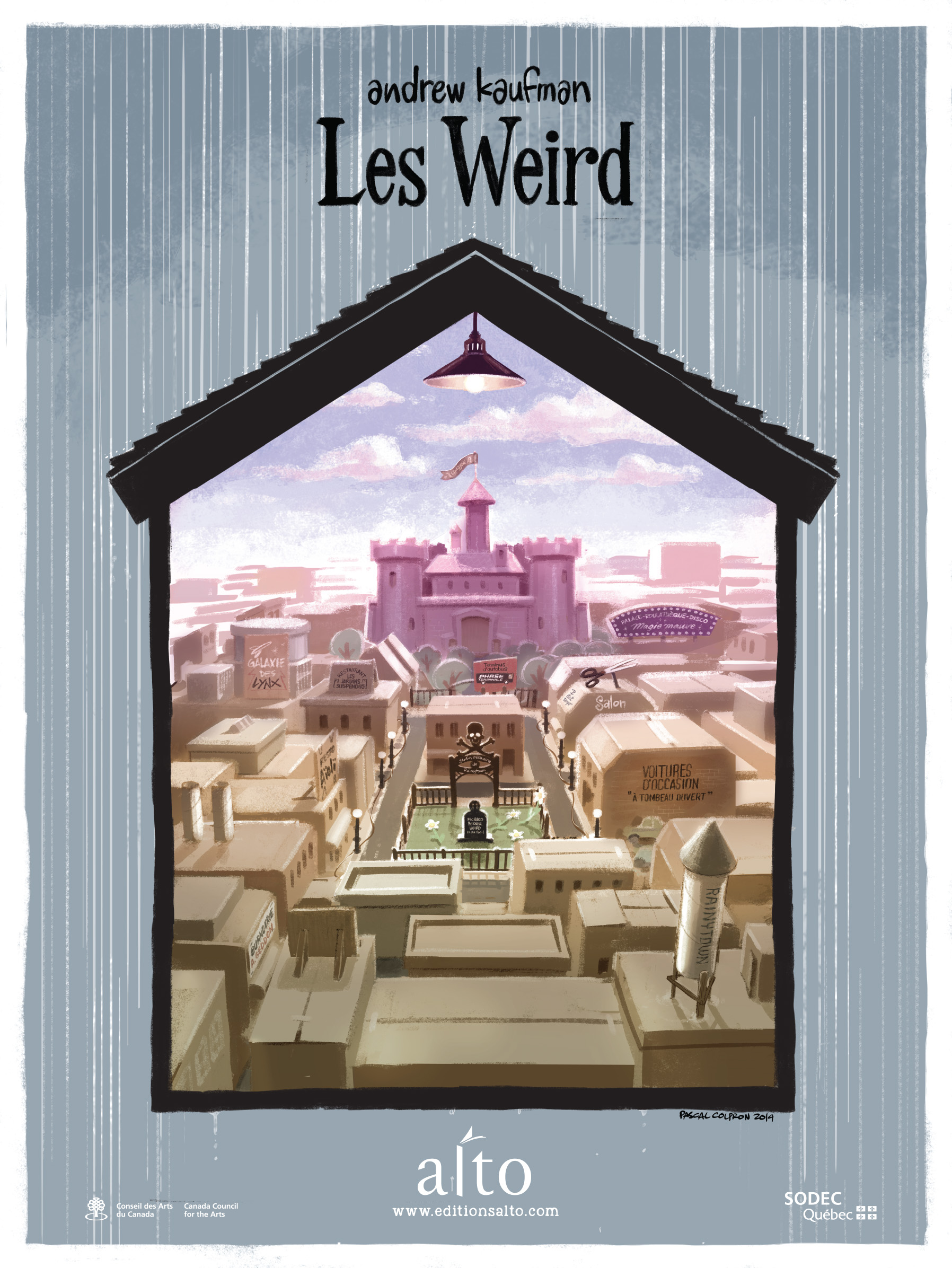 Affiche Les Weird d'Andrew Kaufman | Pascal Colpron